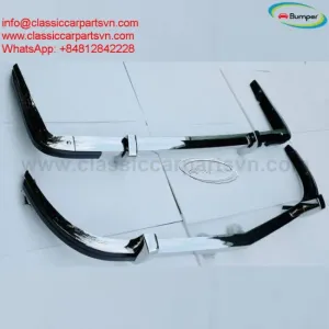 Datsun 240Z, 260Z 280Z bumpers (1969-1978) with rubber and over riders